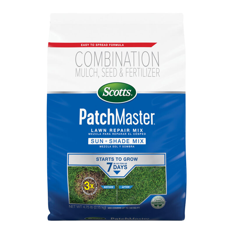 Scotts&reg; PatchMaster&reg; Lawn Repair Mix Sun + Shade Mix image number null